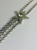 Crystal-Encrusted Star Tassel Necklace - Image 2