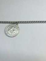 Silver-Toned Windmill Medallion Pendant Necklace - Image 4